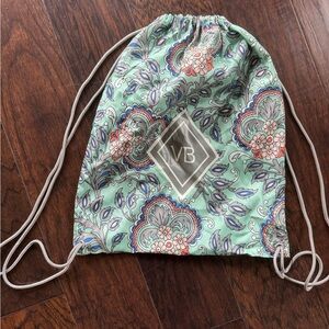 VB Floral Drawstring Backpack Travel bag